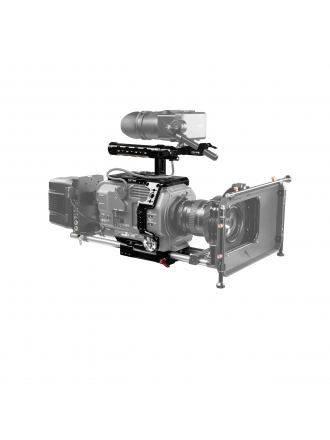 SHAPE Kit gabbia per telecamera con piastra di base, impugnatura superiore e supporto EVF per Sony PXW-FX9
