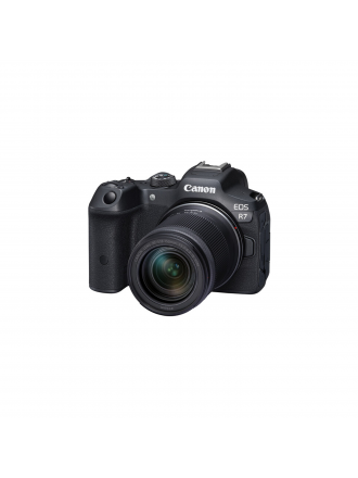 Fotocamera mirrorless Canon EOS R7 con kit obiettivo 18-150 mm