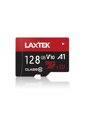 Scheda di memoria Laxtek 128GB microSDXC UHS-I + adattatore