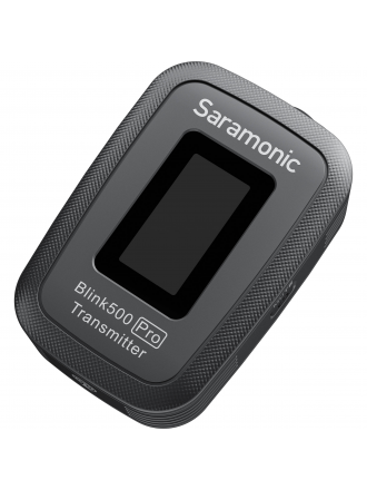 Saramonic Blink 500 Pro B1 Sistema microfonico omnichannel wireless per montaggio su fotocamera digitale (2,4 GHz); 1 trasmettitore + 1 microfono lav.