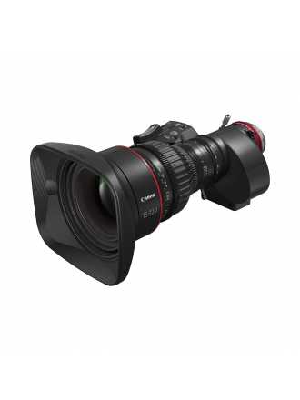 Obiettivo zoom Canon CINE-SERVO 15-120 mm T2,95-3,9 con estensore 1,5 (attacco EF)