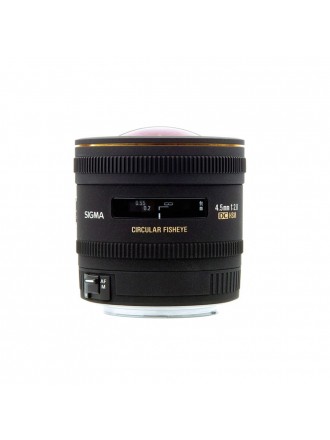 Obiettivo fisheye circolare Sigma 4,5mm f/2,8 EX DC HSM per Nikon