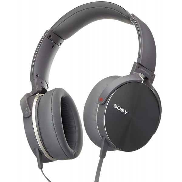 Sony MDR-XB950AP/H - Cuffie con microfono - dimensioni complete - jack da 3,5 mm