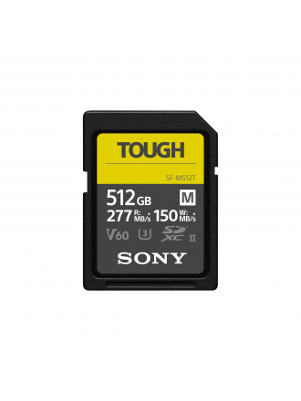 Scheda di memoria SDXC SF-M Tough Series UHS-II da 512 GB di Sony