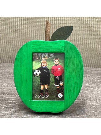 Cornice per foto con mela verde 2,5 "x3,5