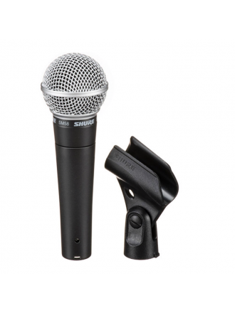 Microfono dinamico palmare Shure SM58 con cavo -Cardioide