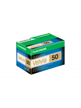 FUJIFILM Fujichrome Velvia 50 Professional RVP 50 Pellicola trasparente a colori - Pellicola in rotolo da 35 mm, 36 esposizioni