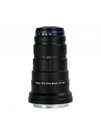 Obiettivo Laowa 25 mm f/2,8 2,5-5X Ultra Macro per Nikon Z