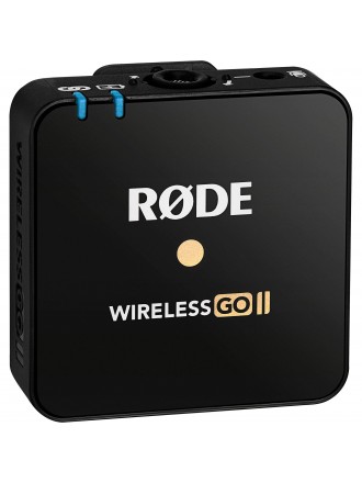 Trasmettitore/Registratore TX RODE Wireless GO II per il sistema Wireless GO II (2,4 GHz, nero)