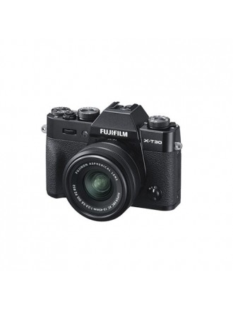 Fujifilm X-T30 Fotocamera digitale mirrorless con kit obiettivo XC 15-45 mm - Nero
