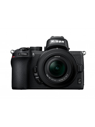 Fotocamera mirrorless Nikon Z50 con obiettivo 16-50 mm