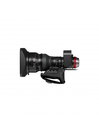 Obiettivo zoom Canon CINE-SERVO 15-120 mm T2.95-3.9 con estensore 1,5x (attacco PL)