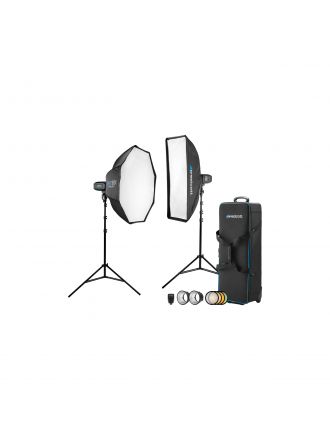 Westcott FJ400 Kit location strobo a 2 luci con trigger wireless FJ-X3s per fotocamere Sony