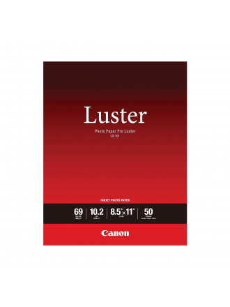 Carta fotografica Canon Pro Luster (8,5 x 11", 50 fogli)