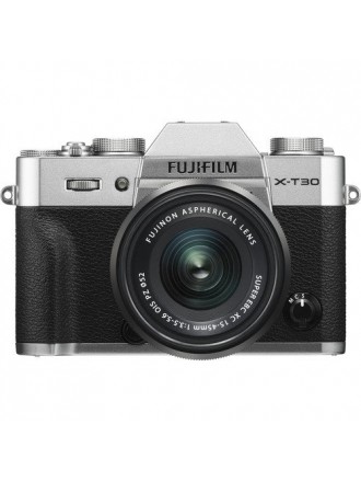 Fujifilm X-T30 Fotocamera digitale mirrorless con kit obiettivo XC 15-45 mm - Argento