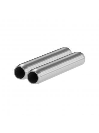 Aste in alluminio SHAPE da 15 mm (coppia, 4")