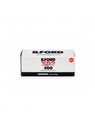 Pellicola Ilford XP2 400 ISO 120 bianco e nero