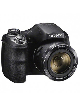 Sony DSC-H300B Cyber-shot - Fotocamera digitale - 20,1 MP - zoom ottico 35x