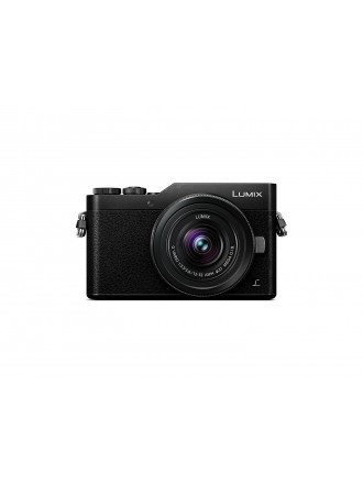 Panasonic LUMIX DC-GX850KK Fotocamera Ilc 4K Mirrorless, Kit obiettivo 12-32mm Mega O.I.S., 16 MP con LCD 3", Nero
