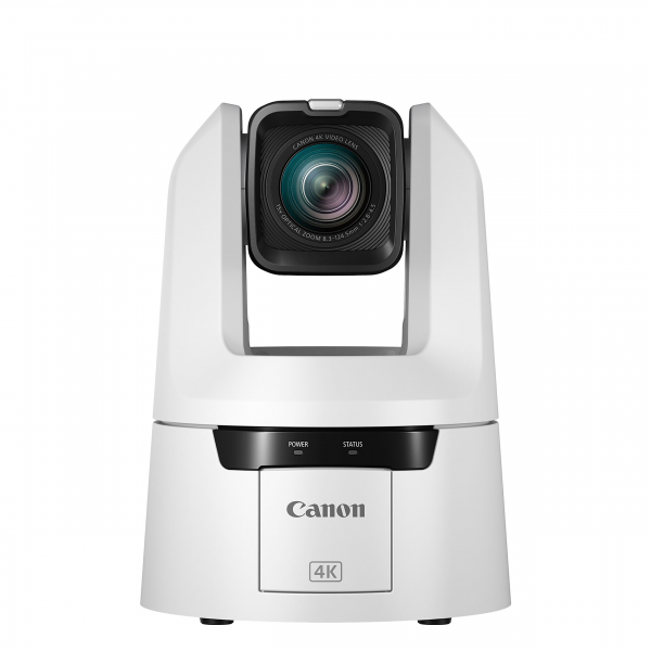 Canon CR-N700 Telecamera PTZ 4K con zoom 15x (bianco titanio)