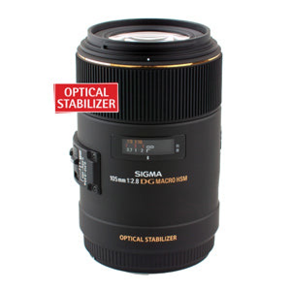 Obiettivo SIGMA 105 mm F2,8 Macro EX DG HSM per Canon EF
