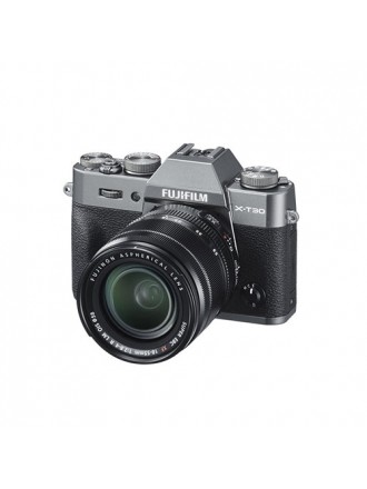 Fujifilm X-T30 Fotocamera digitale mirrorless con kit obiettivo XF 18-55 mm - Argento carbone