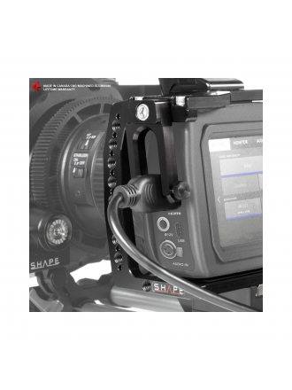 SHAPE Kit gabbia con Matte Box, Follow Focus e aste da 15 mm da 10" per BMPCC 6K e 4K