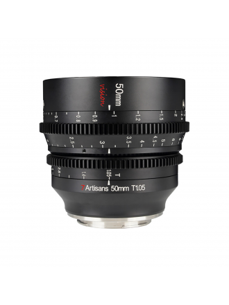 7artisans Fotoelettrica 50 mm T1.05 Vision Cine Lens per Sony E Mount
