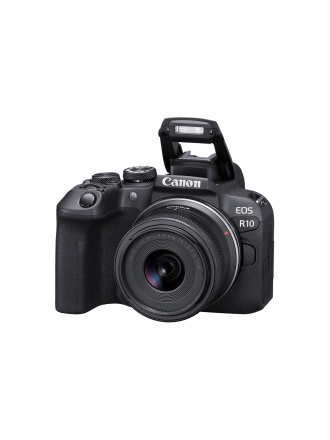 Canon EOS R10, fotocamera senza specchio con kit di obiettivi 18-45 mm