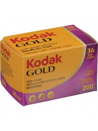 Pellicola negativa a colori Kodak GB/GOLD 200 (pellicola in rotolo da 35 mm, 36 esposizioni)