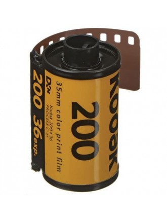 Pellicola negativa a colori Kodak GB/GOLD 200 (pellicola in rotolo da 35 mm, 36 esposizioni)