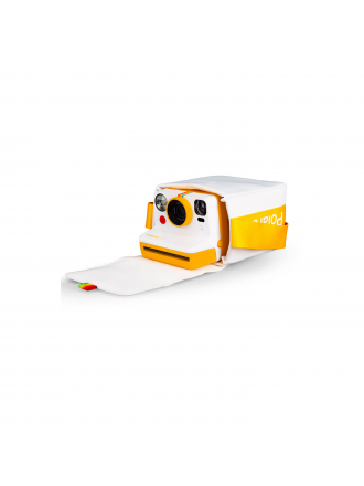 Borsa Polaroid Now - Bianca e gialla