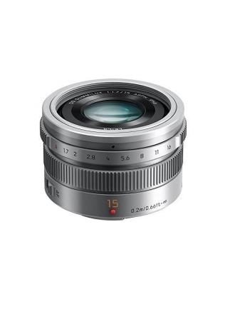 Panasonic Leica DG Summilux 15 mm f/1,7 ASPH. Argento