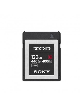 Scheda di memoria XQD serie G da 120 GB di Sony QDG120F/J