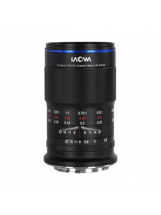 Obiettivo Laowa 65 mm f/2,8 2x Ultra Macro APO per Canon EF-M
