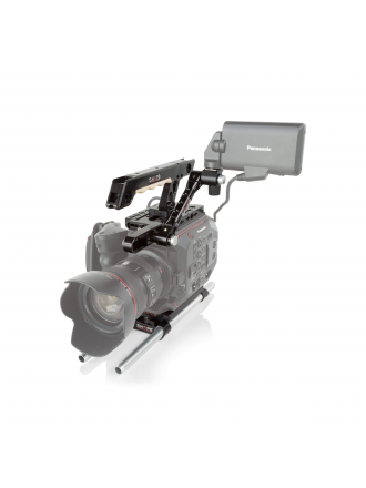 SHAPE Impugnatura LW da 15 mm per montaggio EVF per telecamera Panasonic AU-EVA1