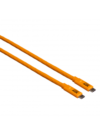 Tether Tools TetherPro Cavo da USB Type-C maschio a USB Type-C maschio - 10', arancione