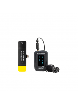 Saramonic Blink 500 Pro B3 Sistema microfonico digitale wireless Omni Lavalier per dispositivi iOS Lightning (2,4 GHz)
