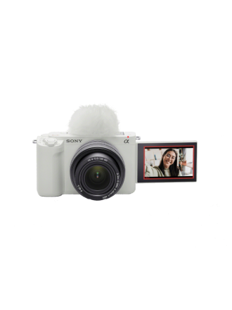 Fotocamera mirrorless Sony Alpha ZV-E1 con obiettivo 28-60 mm - Bianco