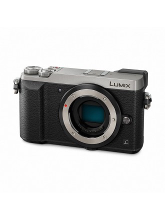 Panasonic Lumix DMC-GX85 Fotocamera digitale mirrorless Micro Quattro Terzi, argento (solo corpo)