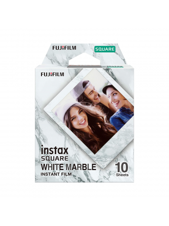 Fujifilm Instax Square Pellicola di marmo bianco (10 esposizioni)
