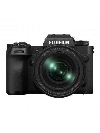 FUJIFILM X-H2 fotocamera mirrorless con kit obiettivo FUJINON XF16-80mmF4 R OIS WR, nero