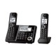 Panasonic KXTGF342B Telefono cordless a 2 portatili con base