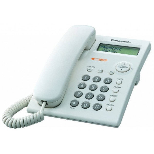 Telefono a filo Panasonic KX-TSC11 con CallerID - Bianco