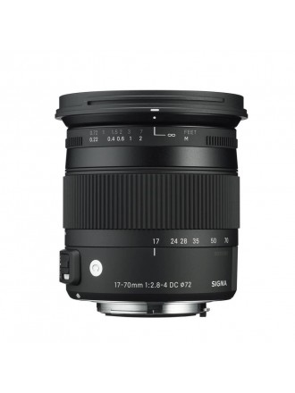 Sigma 17-70 mm f/2,8-4 DC Macro OS HSM Contemporaneo per Canon EF