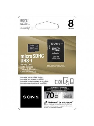 Scheda Sony UHS-I microSDHC 8GB (Classe 10)