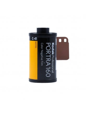 Pellicola negativa a colori Kodak Professional Portra 160 (pellicola in rotolo da 35 mm, 36 esposizioni, confezione da 5)