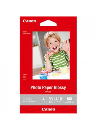 Canon GP-701 Carta fotografica lucida (4 x 6", 100 fogli)