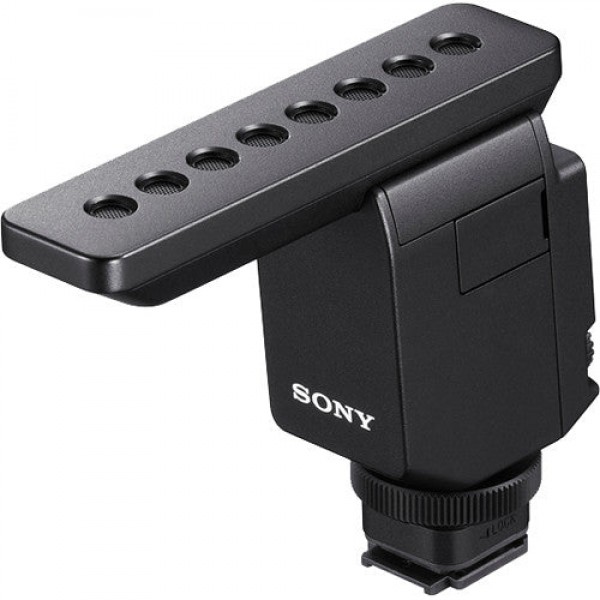 Microfono digitale Shotgun con attacco per fotocamera ECM-B1M di Sony per fotocamere Sony
