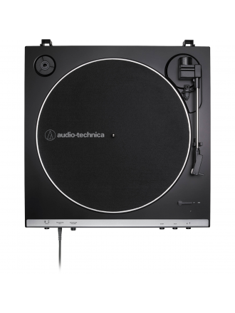 Audio-Technica Consumer AT-LP60XHP Giradischi stereo con cuffie - Nero e canna di fucile
